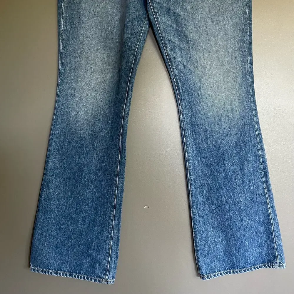 SLVRLAKE‎ Charlotte High Rise Boot Cut Jeans in Tucson Size 31 Flare Rigid Denim